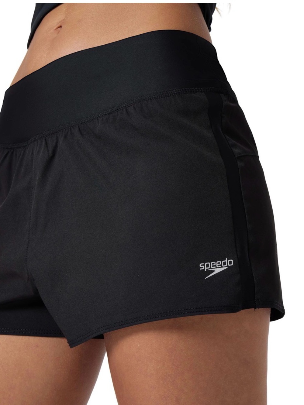 Speedo Women's Lookout One Piece Swim Shorts - large
